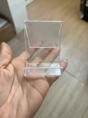 Suporte mesa transparente 