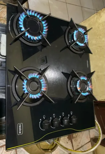 Fogão Cooktop 4 bocas Realce semi novo. ENTREGO