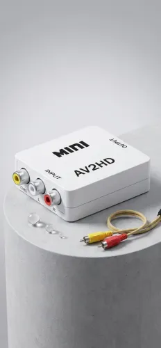 Mini adaptador HDTV 2 Av