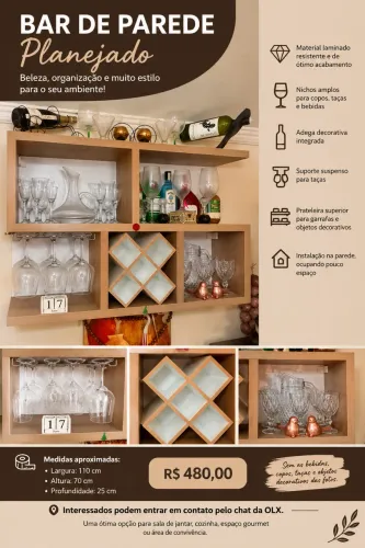 Bar de parede