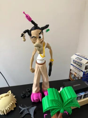 Boneco action figure Loc Dog