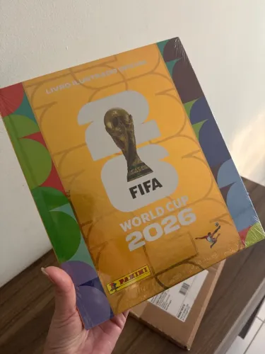 Álbum Copa 2026 Capa Dura Ouro Oficial Panini NOVO