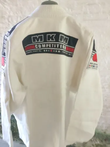 Kimono coral antigo branco MKM -A4 100% algodao