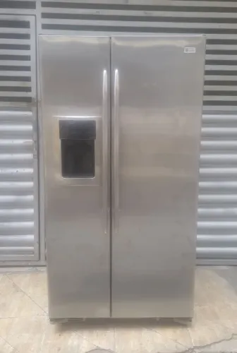 Geladeira side bi side GE inox profile 546 litros frete grátis Régiao 