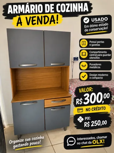 Armário cozinha