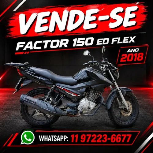 Yamaha Factor 150 ED 2018/2028  abaixo da tabela