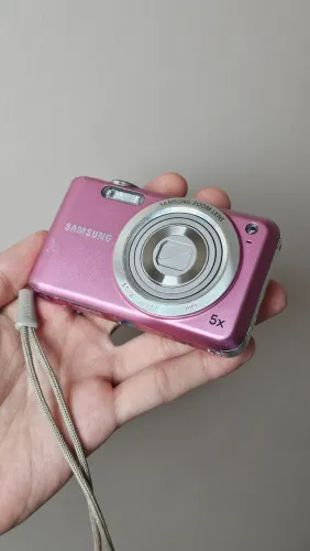 Câmera Digital Samsung ES70 rosa