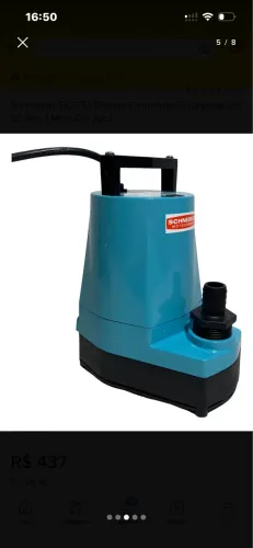 Vendo bomba centrífuga imersa Schneider BCS-S1 220v