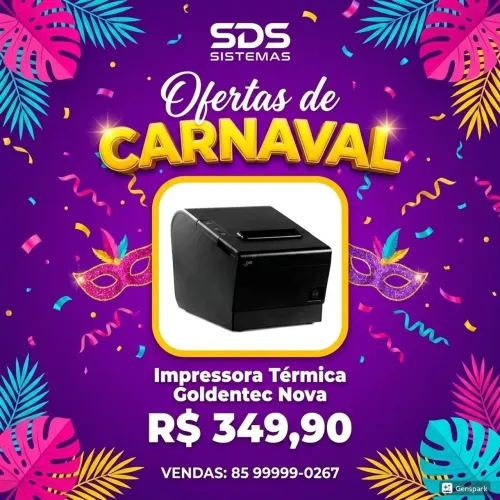 IMPRESSORA TÉRMICA DE CUPOM 80MM NOVA GET