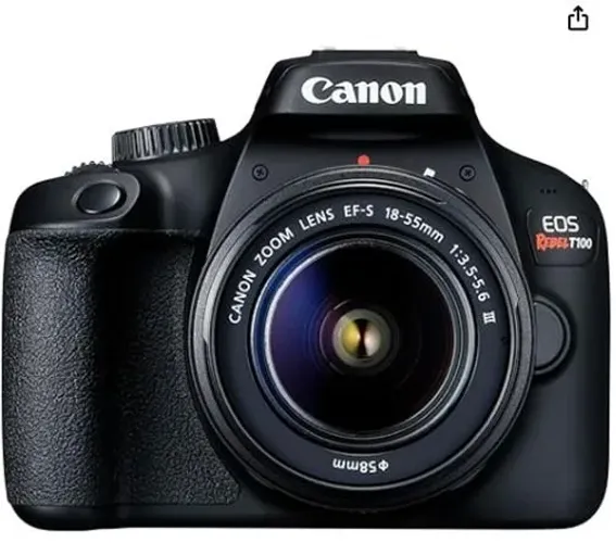 Máquina fotográfica Canon T100