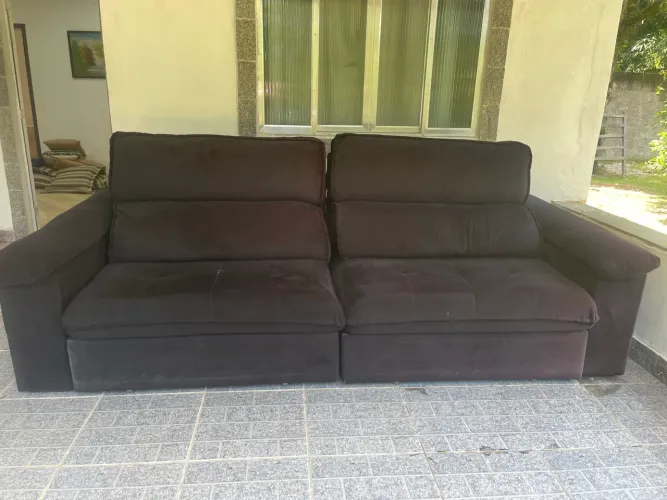 Sofá de Luxo Retrátil/Bipartido