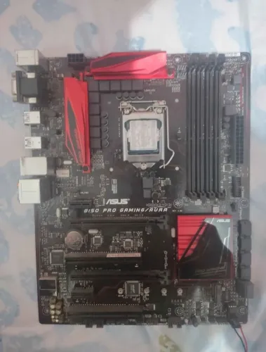 VENDO KIT B150 PRO GAMING AURA + i5 6600k (processador está com pasta térmica já aplicada)