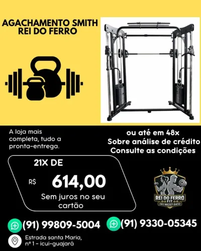 Aparelho de musculação profissional