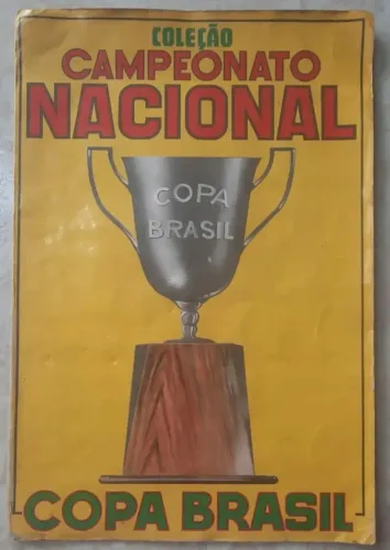 Álbum Campeonato Nacional Copa Brasil 76 Cartelão Completo 