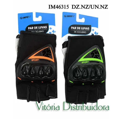 Luva para ciclista.