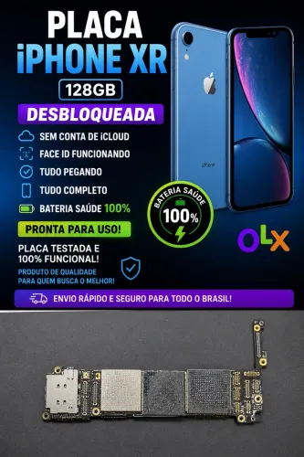 ? PLACA IPHONE XR 128GB ?