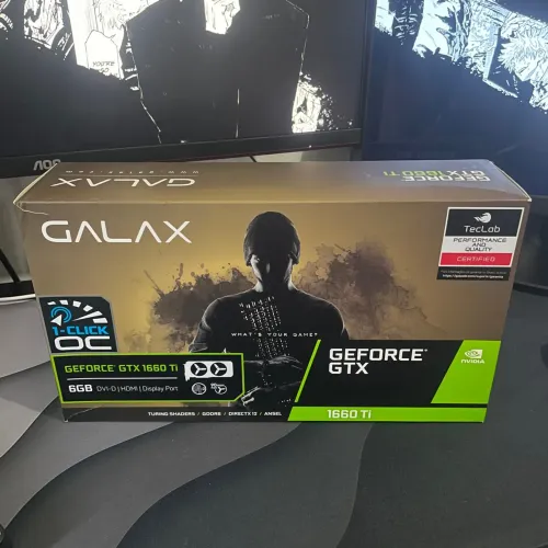 Placa de Vídeo | GALAX GTX 1660 TI 6GB