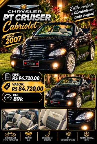 Chrysler PT Cruiser Cabrio 2.4 16V 143cv 2P 2007