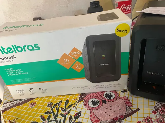 Nobreak semi novo 1200va 600w