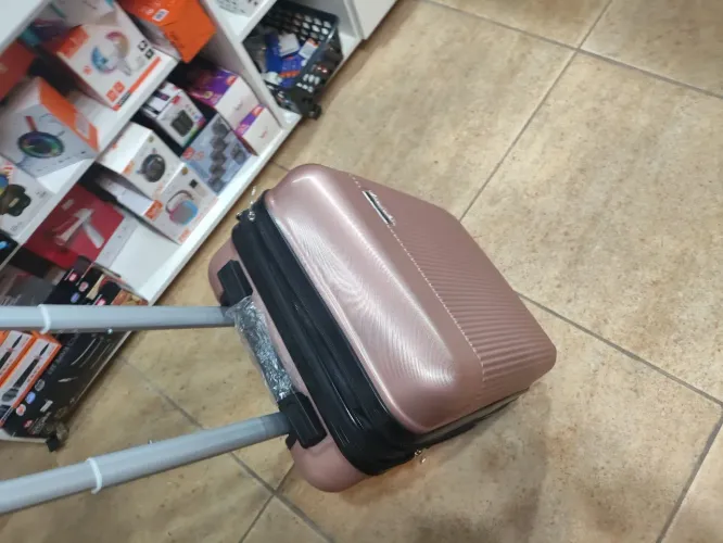 MALA DE VIAGEM TRAVA RODINHA 360* EXTENSÃO NOVA