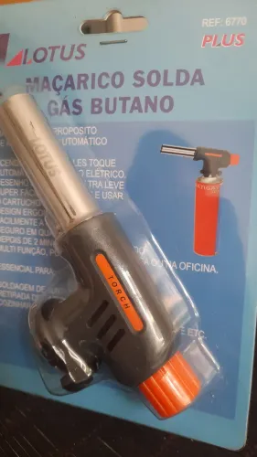 Maçarico de solda para gás butano lotus