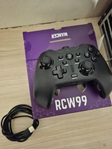 VENDO - CONTROLE MANCER RCW99 ( NOVO ) USADO APENAS UMA VEZ - ACOMPANHA CAIXA E MANUAL.