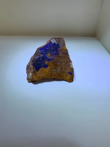 Amostra Azurita na Matriz