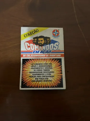 Panfleto / Catálogo Comandos em Ação Estrela