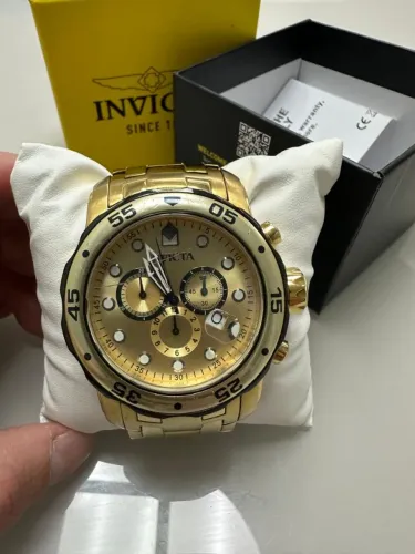 Relógio Invicta Pro Driver Dourado 