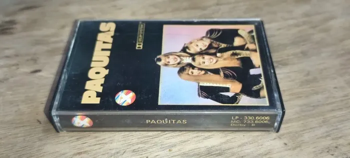 Paquitas - 1 Fita K7 Cassete 1989