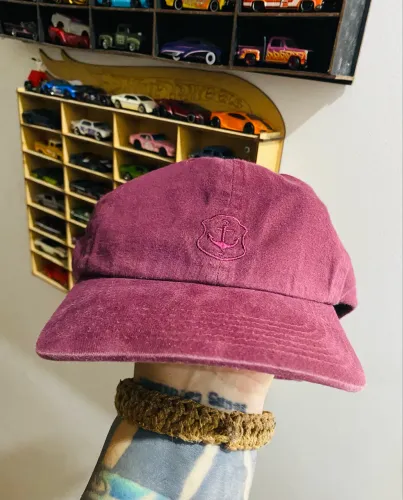 TUPODE Dad Hat vinho âncora 