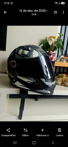 Capacete LS2 usado