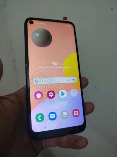 Celular Samsung a11 funciona tudo Tela anova 