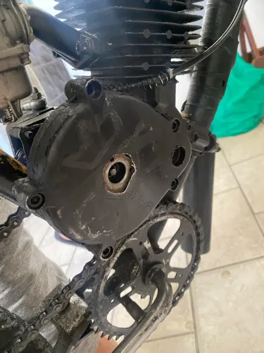 Bicicleta motorizada (olhar descrição)