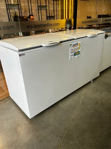 Freezer Gelopar - duas tampas - 530 litros
