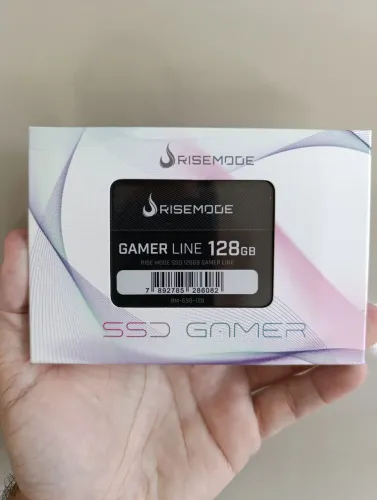 SSD Rise Mode Gamer Line 128 GB, SATA, Leitura 530MB/s Novo/Caixa