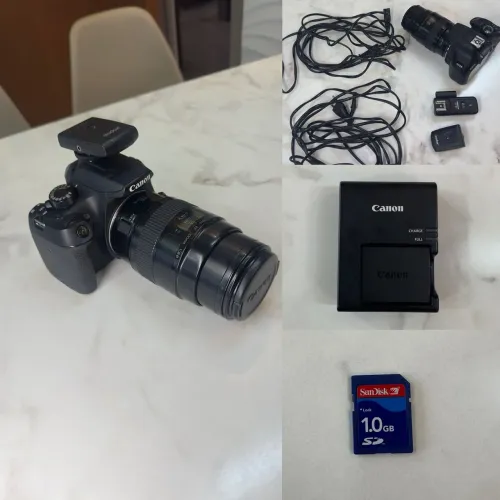 Kit Fotográfico Completo Câmera Canon T6