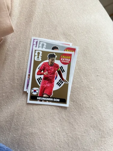 Figurinha extra sticker 2026 - Heungmin Son - dourada