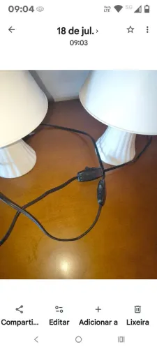 Abajur retro lindos