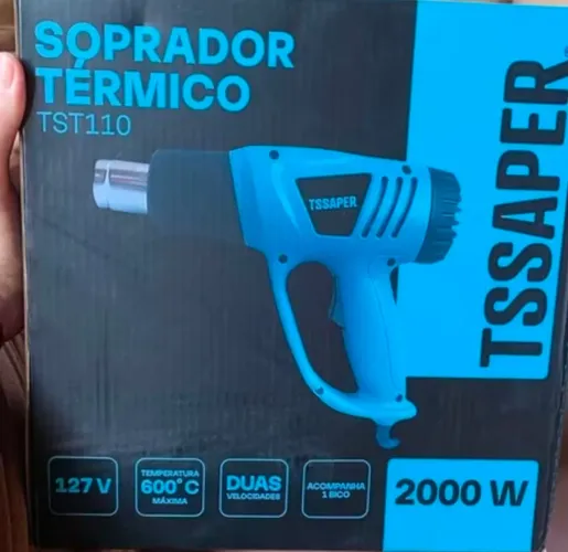 Soprador Térmico 2000w - Pistola de Ar Quente - Novo Pronta Entrega