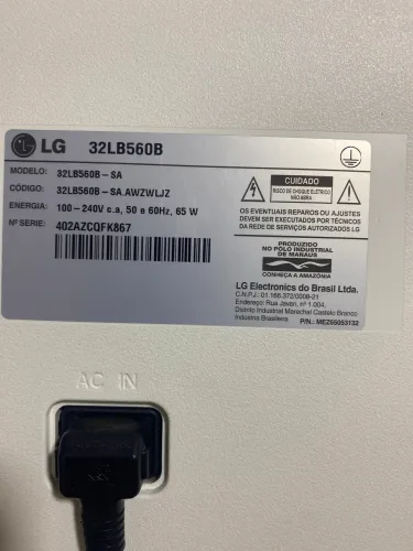 Televisão L G 32 polegadas