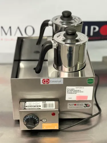 ET-2 ESTERILIZADOR 2 BULES TERMOSTATO - CONSERCAF