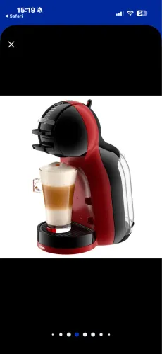 Cafeteira Nescafé Dolce Gusto Mini Vermelha e Preta 110v