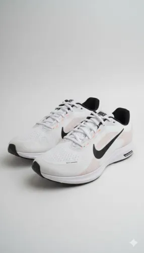 Tênis Nike Zoom Running - Branco e Coral - Tam 42