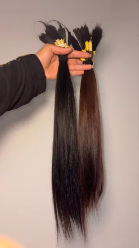 Cabelo humano brasileiro 230g/53cm