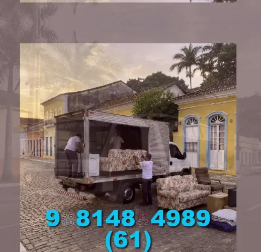 Frete seguro para sua mudança! Transporte rápido e confiável disponível!