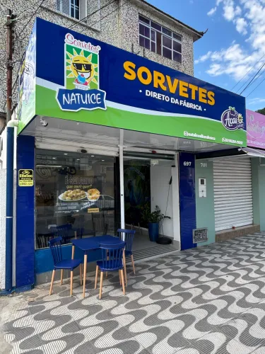 Ponto Comercial de Sorveteria Montada - Natuice Vila Valença - Pronta para Faturar