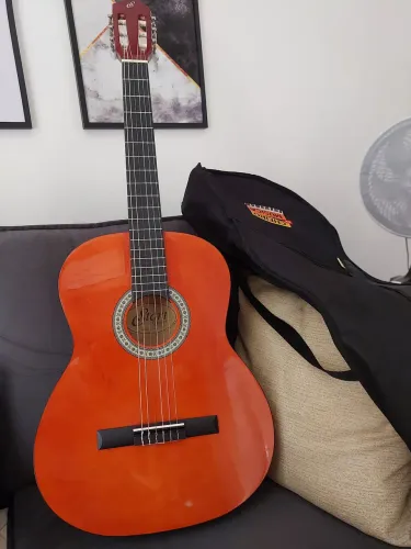 Vendo violão, nunca usado, marca Giannini Start N14 Vlr 360,00