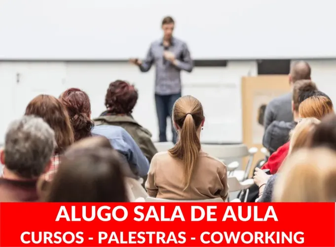 Alugo sala de aula em escola
