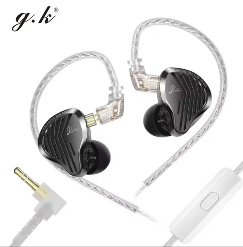 Fone In-Ear GK Kunten com microfone lacrado